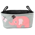 thumbnail image 2 of Bolsa de almacenamiento colgante para cochecito de bebé, organizador portátil multifuncional para cochecito colgante, 2 of 14