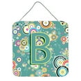 thumbnail image 6 of Carolines Treasures CJ2015-LDS66 Letter L Circle Circle Teal Initial Alphabet Wall or Door Hanging Prints 6HX6W, 6 of 7