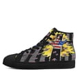 thumbnail image 3 of ASL I Love YoUSign Language High Top Canvas Shoes Sneakers Black Size 11.5, 3 of 7