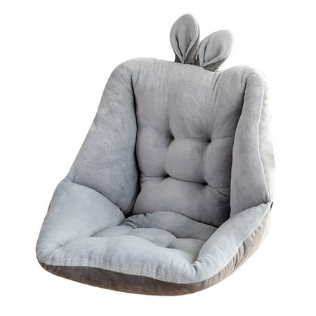 

FAIOIN Cute Rabbit Ear Comfort Semi-Enclosed One for Seat Cushion for Office Chair Pain