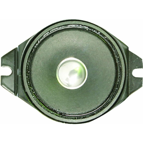 MIYAKO Classic Car Double Magnet Tweeter 80 Watt 6 ohms Replacement for Bent Oval Basket (1 Pair) (SW-19S)