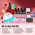 thumbnail image 5 of JODSONE Gel Nail Polish Kit with U V Light 32 Colors Gel Polish Nail + 4 Functional Adhesive Bottles Kit Soak Off Manicure Tools Gifts for Women, 5 of 7