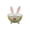 B, variant on Easter Bunny Shaped Tin Candy Bowl Metal Storage Container for teens Festival Decor Holiday Gift Box Kitchen Countertop Organizer Spring Party, 1 Bowl