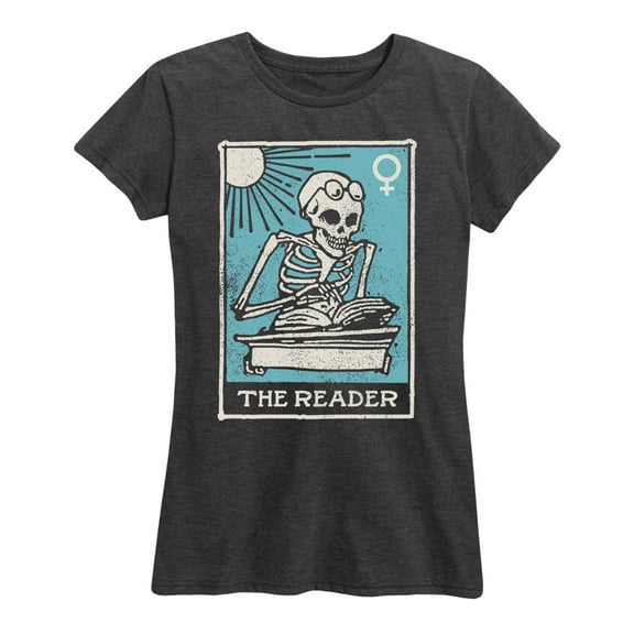 Instant Message - The Reader - Women's Short Sleeve Graphic T-Shirt