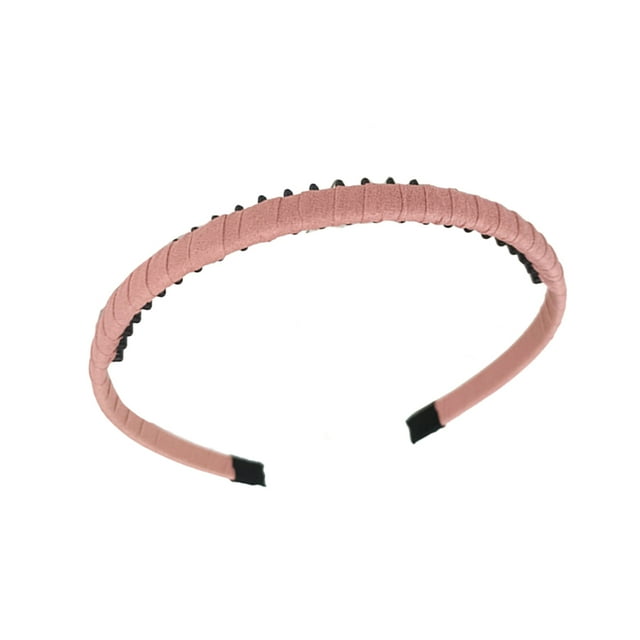 Qarigey Accesorios para el cabello con Diadema simple clásica Herramientas de peinado de moda Diadema de ducha para mujeres femenino Rosa Type3 NO3