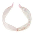 thumbnail image 5 of Unique Bargains 1 Pc Cute Mesh Cross Headband Headbands for Women Pink, 5 of 5