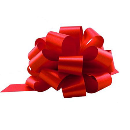 Red Christmas Gift Pull Bows - 5