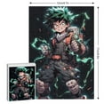 thumbnail image 2 of My Hero Academia Jigsaw Puzzle, Wood Puzzles Adult, 35 PCS Jigsaw Puzzle Perfect for Game Nights, 2 of 7