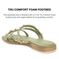 thumbnail image 5 of Journee Collection Womens Fanny Tru Comfort Foam Slide Low Block Heel Sandals, 5 of 6