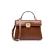 thumbnail image 2 of Bolso de mano de cuero para mujer, correa desmontable ajustable encerada con estilo, bandolera para mujer, bolso de hombro individual, regalo de Bolsas de mensajero y de hombro Marron oscuro Guardurnaity AP018453-02B, 2 of 6