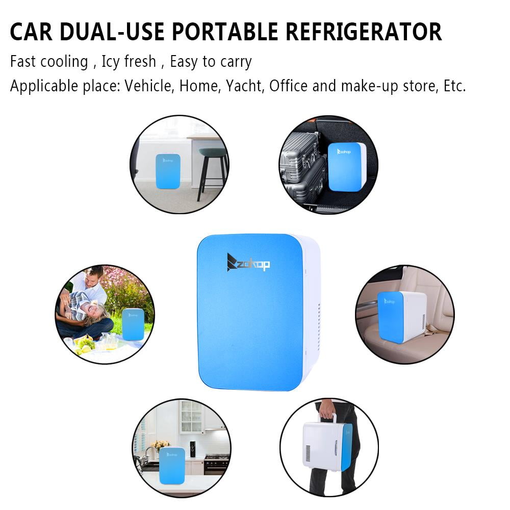 Car Refrigerator 626 Mini Fridger 6L Portable Small Fridger Electronic Refrigerator Cooler and Warmer Function Fast Cooling
