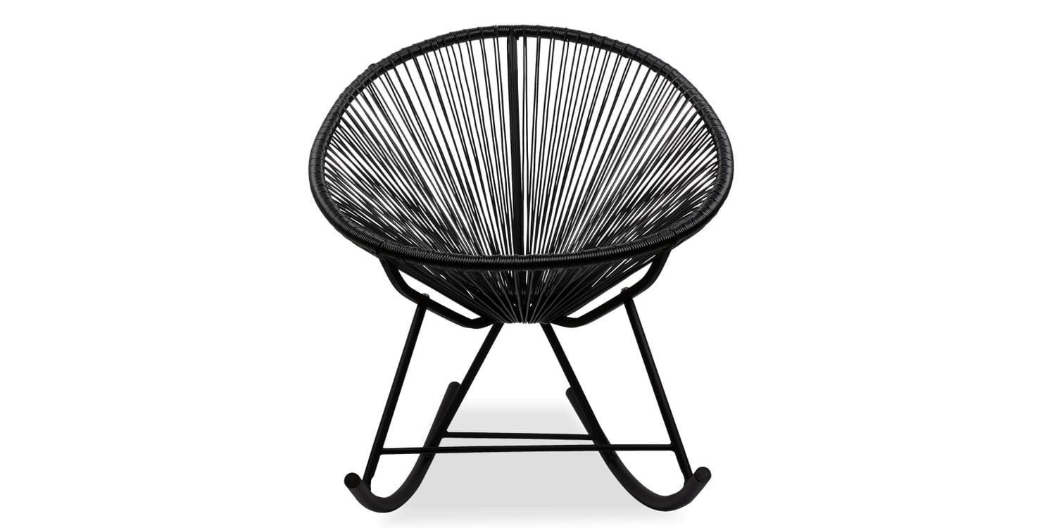 Costa Rocker Lounge Chair in Pink, Wire Lounge Chair, Plastic Lounge Chair, Beach Lounge Chair, Indoor-Outdoor Lounge Chair, Patio Lounge Chair, Oval Lounge Chair