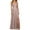 Rose Gold 1, variant on SUYOLL Women's Evening Dresses Elegant formal Dress Wedding Party Evening Gown Square Neck Long Sleeve Solid Color Maxi Dress with Flowy Evening Party