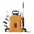 thumbnail image 3 of Pulverizador eléctrico de jardín, , 12 L, fácil de usar, pulverizador de agua de gran capacidad, varilla retráctil para pulverizar plantas. Naranja, 3 of 8