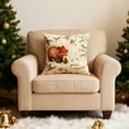 thumbnail image 6 of chaungfeng Christmas Decorations, Print Christmas Pillow Covers 18" x 18", with 8 Cute Patterns, Throw Pillow Covers for Home Christmas Decor, Soft Linen Material, 6 of 6