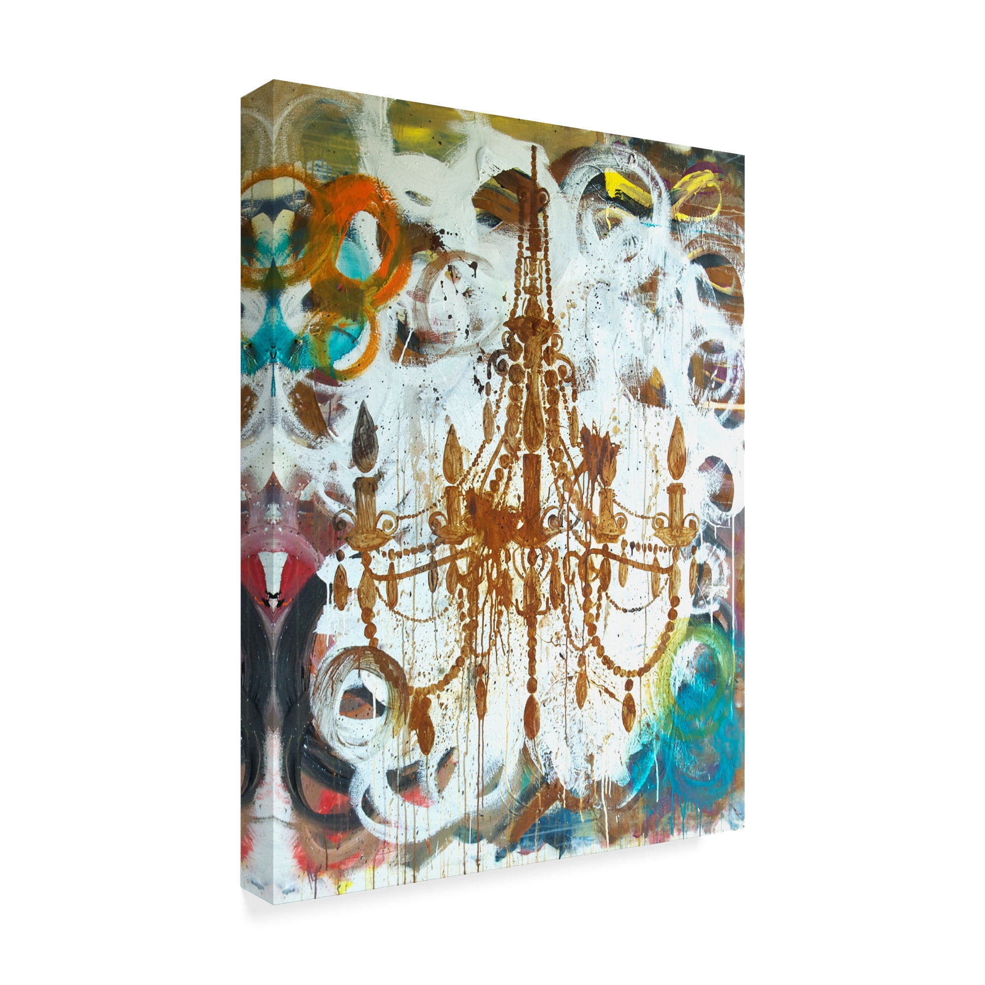 Trademark Fine Art 'Rust Chandelier' Canvas Art by Kent Youngstrom
