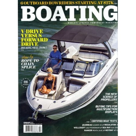 - BOATING February 2017 Powerboat Magazine NEW