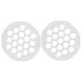 thumbnail image 4 of MERRYHAPY 2pcs Pastry Press Kit ABS Kitchen Gadget Round for Home Users Kitchen Utensil, 4 of 8