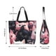 thumbnail image 5 of Fotbe Cute Kittens Group Portrait Bolsa Tote Estética de Lona con Estampado para Mujer - Bolsa Reutilizable de Hombro Casual para Vacaciones, Compras, Trabajo y Gimnasio, 5 of 8