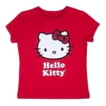 thumbnail image 1 of Playera Hello Kitty para Niña, Serigrafia Nombre con Glitter Rojo Talla 3X, 1 of 3