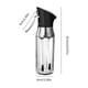 thumbnail image 3 of Botella pulverizadora de aceite y vinagre de acero inoxidable 2 en 1 de 200 ml con doble boquilla | Dispensador de aceite de cocina a prueba de fugas para hornear, asar, freír y asar | Spray de, 3 of 7