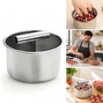 thumbnail image 5 of Manual Meat Baller Maker, 12 Holes Stainless Steel Meatball Making Mold, Non‑stick Easy‑Operate Meatball Shrimp Ball Tool For Home Kitchen Cooking, 5 of 6
