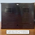thumbnail image 6 of The Refined Feline Refined Litter Box Deluxe, xLarge, Espresso, Modern Style, 6 of 7