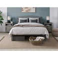 thumbnail image 3 of AFI Warren Solid Wood Full Bed with 2 Storage Drawers in Gray, 3 of 13