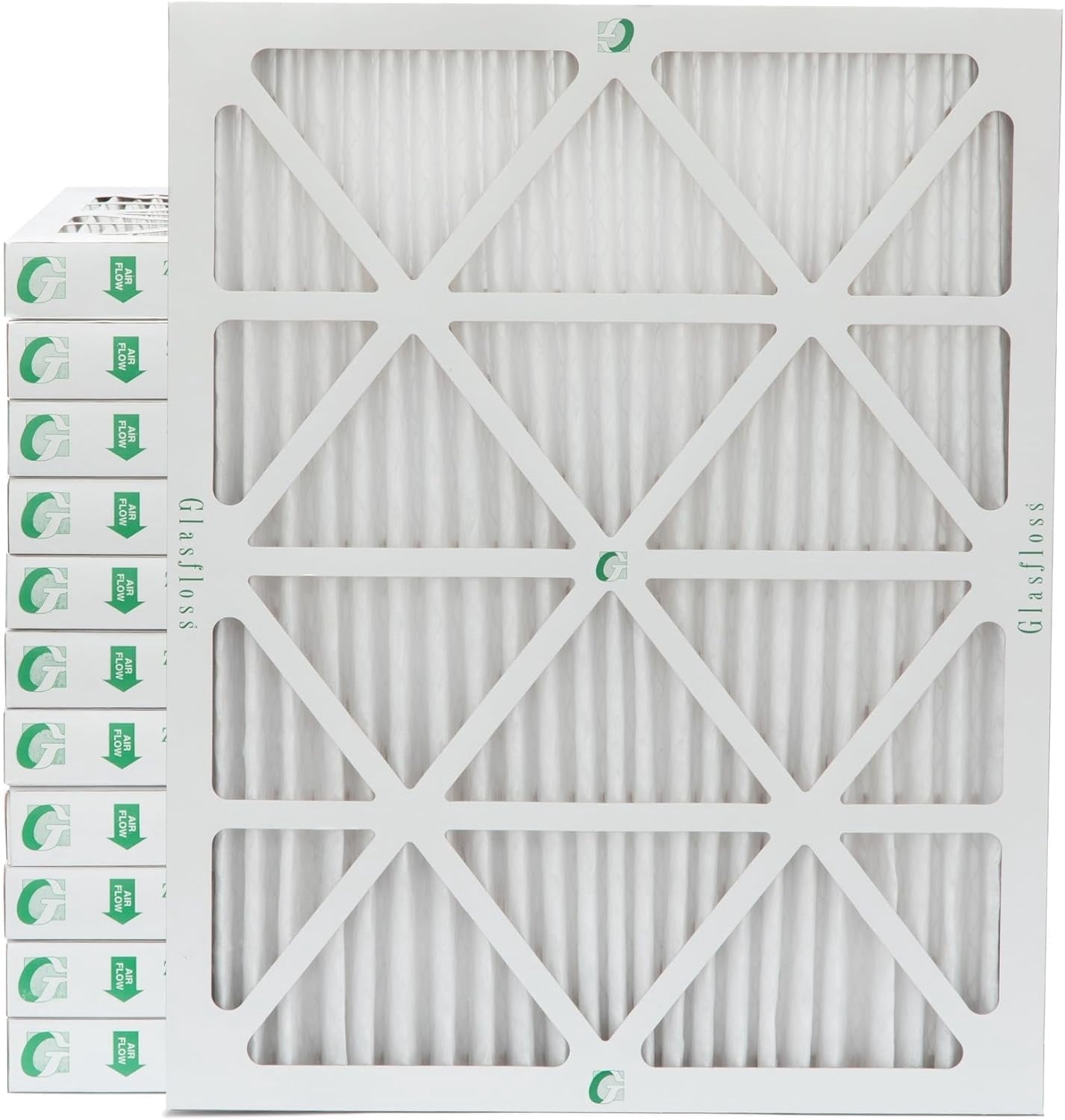 Glasfloss 16x20x2 MERV 10 Furnace Filter (12 Pack)