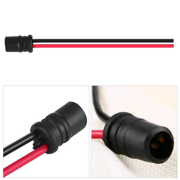 T10 W5W Light Bulb Extension Socket Holder Rubber for Cars Bikes Boats