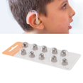 thumbnail image 1 of 10pcs Sound  Domes Soft Silicone Ear Plug Tips Round Dome Set for Phonak Audeo Paradise Lumity, Clear Hearing & Improved Sound Quality Premium Material Included, Fitment, 1 of 8