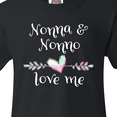 thumbnail image 4 of Inktastic Nonna and Nonno Love Me- Heart Grandchild Youth T-Shirt, 4 of 5