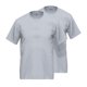 thumbnail image 1 of GÖTZBURG Camiseta para hombre, paquete de 2 - Cuello redondo, algodón, manga corta, lisa Gris XXL, 1 of 4