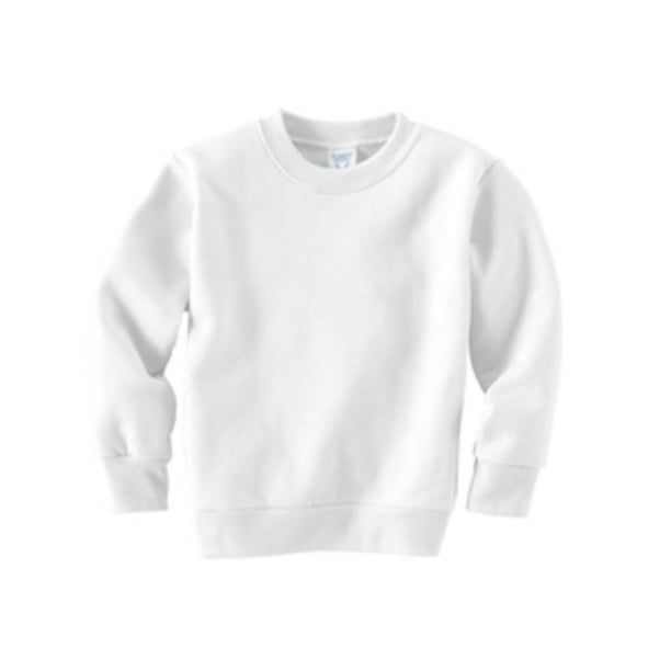 Rabbit Skins Rabbit Skins 3317 Toddler Fleece Sweatshirt WHITE 5/