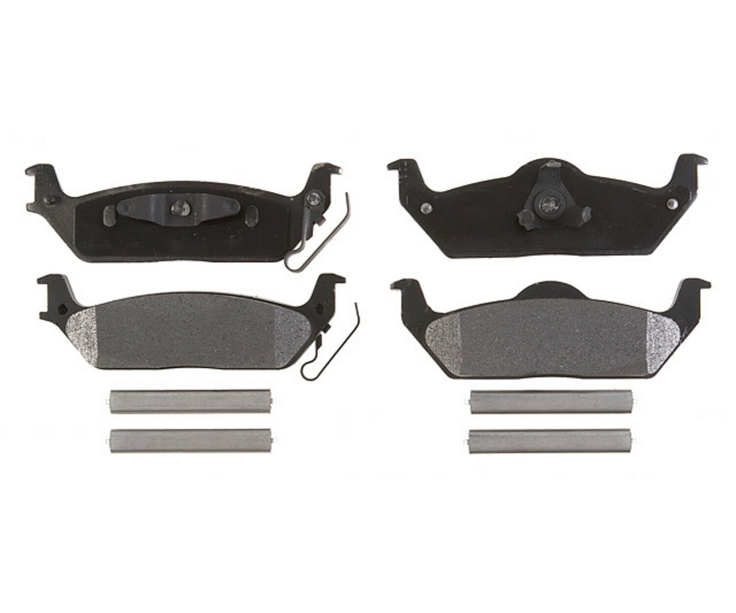 Raybestos PGD1012M Professional Grade Semi-Metallic Disc Brake Pad Set Fits select: 2004-2010,2011 FORD F150