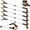 Orange, variant on Heavy Duty Lightweight Reacher with Ergonomic Handle & Non-Slip Grip, 6 Pack 32 Inch Commercial Trash Grabber for Elderly Assist, Multi-Use Outdoor Home Garden Cleanup Mobility Aid Tool