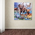 thumbnail image 3 of Trademark Fine Art 'Ice Age Color' Canvas Art by Jenny Newland, 3 of 3