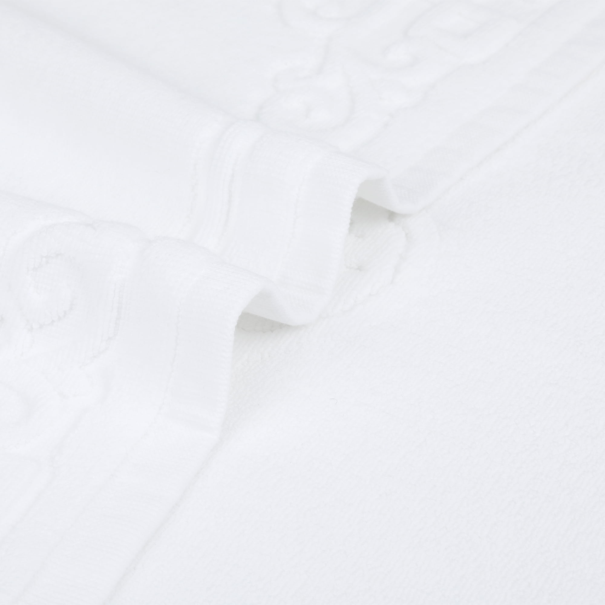 Unique Bargains Absorbent and Machine Washable Shower Bathroom Floor Towel White
