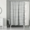 thumbnail image 2 of Creative Products Jagged Line 71x74 Shower Curtain, 2 of 2