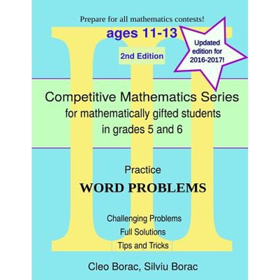 Pre-Owned Practice Word Problems: Level 3 (ages 11-13) (Paperback) 0615873863 9780615873862
