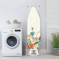 thumbnail image 3 of HELLHERO Ironing Board Cover, Standard Size Heavy Duty Padded Iron Board Covers for Table Top Soft Stain Resistant Covers Elastic Edges Sleeve Ironing Board Floral, 3 of 5
