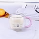 thumbnail image 3 of Taza de gato con asa. Taza de café de doble pared para los amantes de los gatos, 3 of 5