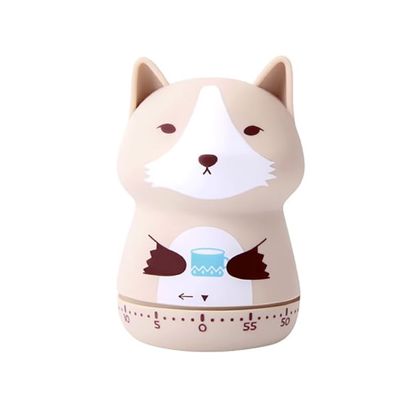 CMrtew Mechanical Kitchen Timer, Cute Animal Timer for Kids, Wind Up 60 Minutes Manual Countdown Timer for Classroom, Home, Study and Cooking