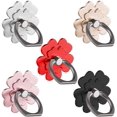 thumbnail image 1 of Soporte de anillo para teléfono móvil, paquete de 5 Soporte de anillo de dedo universal Compatible con iPhone XS Max XR X 8 7 6 6s Plus iPad Samsung Smartphones Tablet - 5 colores, 1 of 5