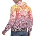 thumbnail image 6 of Balery Leopard Skins And Heads Pattern Mens Hoodie Kangaroo Pocket Hoodie Pullover Hooded Sweatshirt Ideal for Daily Wear Travel and Home-X-Large, 6 of 7