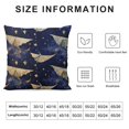 thumbnail image 5 of Throw Pillow Covers Home Decor Set  Pillow Cases Decorative Inches Outdoor Cushion Couch Sofa Pillowcases Moon Moth Butterfly Vintage Space Retro, 5 of 5