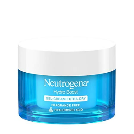 Neutrogena Hydro Boost Hyaluronic Acid Hydrating Gel-Cream Face Moisturizer to Hydrate Extra-Dry Skin, Oil-Free, Fragrance-Free, Non-Comedogenic & Face Lotion, Oz
