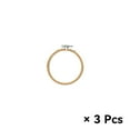 thumbnail image 1 of KEINXS Embroidery Hoop Comfortable Touch Cross Stitch Flexible Adjustment Cross Stitch 3.15 In, 1 of 3