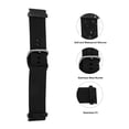 thumbnail image 3 of Soft Silicone Watchband Compatible With 7S, 6S, 5S - Fashionable, Easy To Assemble With Quick Release Pins For Workout Gear, Business Casual Attire, 3 of 8