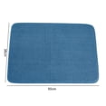 thumbnail image 6 of 2Pcs Drying Pad Great Water Absorption Microfiber Quick Drying Easy to Clean Counter Drainer Pads Kitchen Supplies, 6 of 7